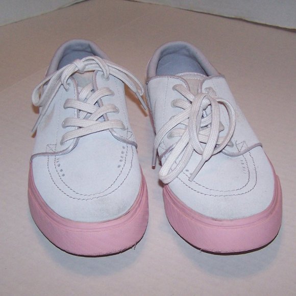 NIKE SB ZOOM STEFAN JANOSKI SUEDE BUBBLE GUM PINK SNEAKERS SHOES - Picture 2 of 10